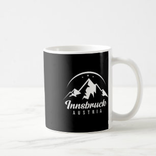 Innsbruck Austria Ski Resort Skifahren Snowboarden Kaffeetasse