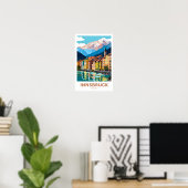 Innsbruck Austria Travel Print Poster (Heimbüro)