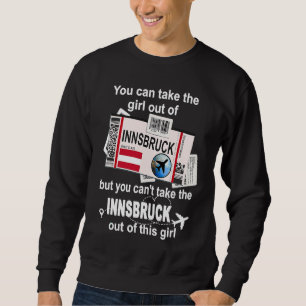 Innsbruck Boarding Pass Innsbruck Mädchen Innsbr Sweatshirt