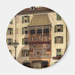 Innsbruck, Goldener Porch, Tirol, Österreich-Ungar Magnet