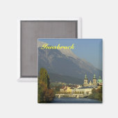 Innsbruck Kühlschrankmagnet (Vorderseite/Rückseite)