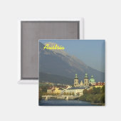 Innsbruck Kühlschrankmagnet (Vorderseite/Rückseite)