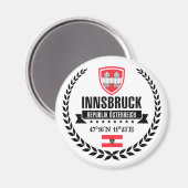 Innsbruck Magnet (Vorderseite/Rückseite)