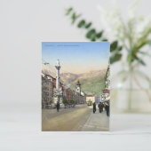 Innsbruck, Maria Theresa Straße, Straßenbahn Postkarte (Stehend Vorderseite)