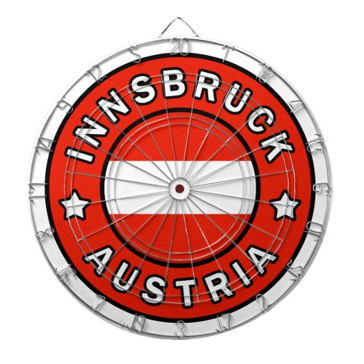 Innsbruck Österreich Dartscheibe (vorne)