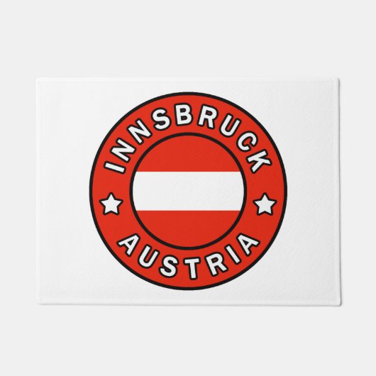 Innsbruck Österreich Fußmatte (Vorderseite)