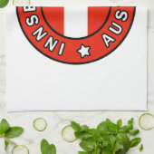 Innsbruck Österreich Geschirrtuch (Gefaltet)