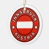 Innsbruck Österreich Keramik Ornament (Links)