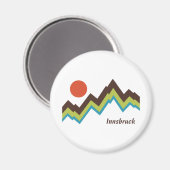 Innsbruck Österreich Magnet (Vorderseite/Rückseite)