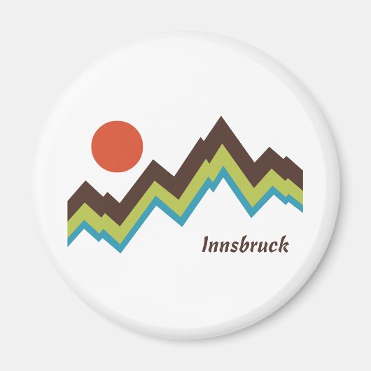 Innsbruck Österreich Magnet (Vorne)
