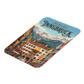 Innsbruck Österreich Magnet (Linke Seite)