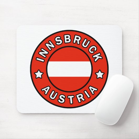 Innsbruck Österreich Mousepad (Mit Mouse)