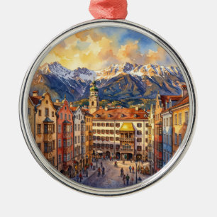 Innsbruck Österreich Ornament Aus Metall