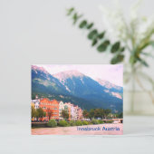 Innsbruck Österreich Postkarte (Stehend Vorderseite)