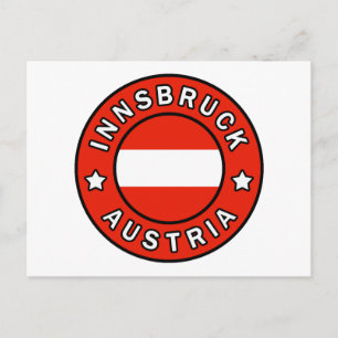 Innsbruck Österreich Postkarte