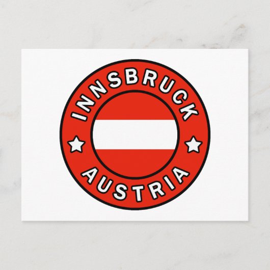 Innsbruck Österreich Postkarte (Vorderseite)
