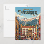 Innsbruck Österreich Postkarte (Vorne/Hinten)