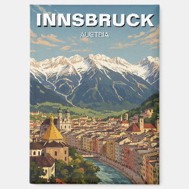 Innsbruck Österreich Reisen Magnet