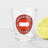 Innsbruck Österreich Schnapsglas (Vorderseite)