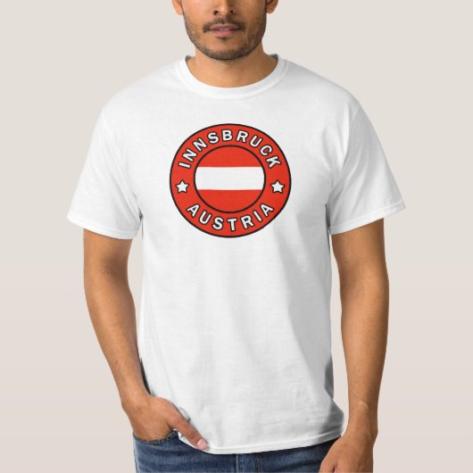 Innsbruck Österreich T-Shirt (Vorderseite)