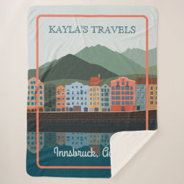Innsbruck Österreich Whimsical Riverside Town Trav Sherpadecke