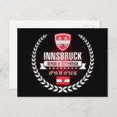 Innsbruck Postkarte (Vorne/Hinten)