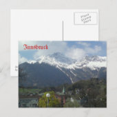 Innsbruck Postkarte (Vorne/Hinten)