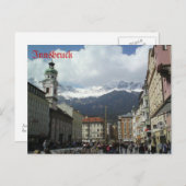 Innsbruck Postkarte (Vorne/Hinten)