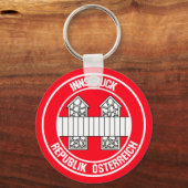 Innsbruck RundEmblem Schlüsselanhänger (Vorderseite)