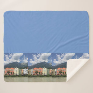 Innsbruck, Stadt in den Alpen Sherpadecke