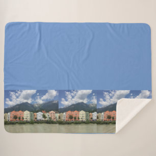 Innsbruck, Stadt in den Alpen Sherpadecke