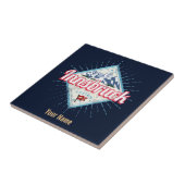 Innsbruck Tirol Österreich Retro Alpen Vintag Fliese (Seite)