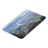 Innsbruck vom Kühlschrankmagnet der Seilbahn aus g Magnet (Linke Seite)