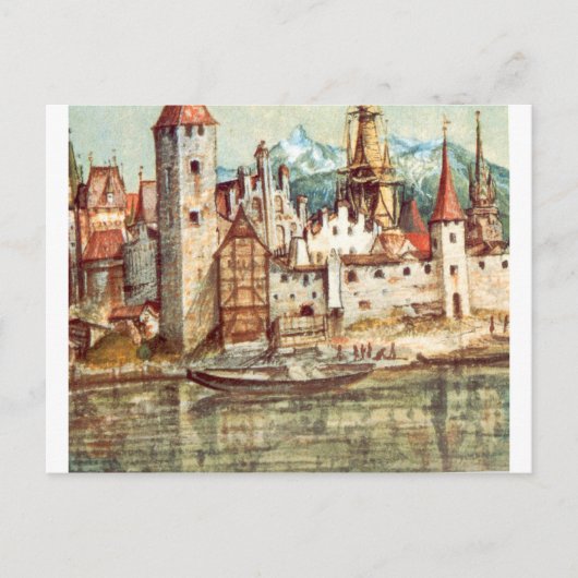 Innsbruck von Albrecht Durer Postkarte (Vorderseite)