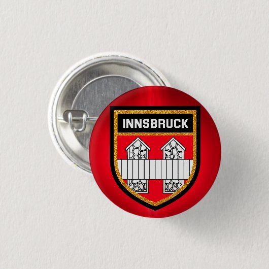 Innsbrucker Flagge Button (Vorne & Hinten)