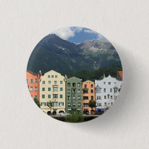 Innsbrucker Österreichs Stadt in Tirol Button