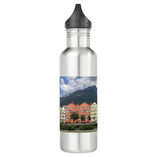 Innsbrucker Österreichs Stadt in Tirol Edelstahlflasche (Links)