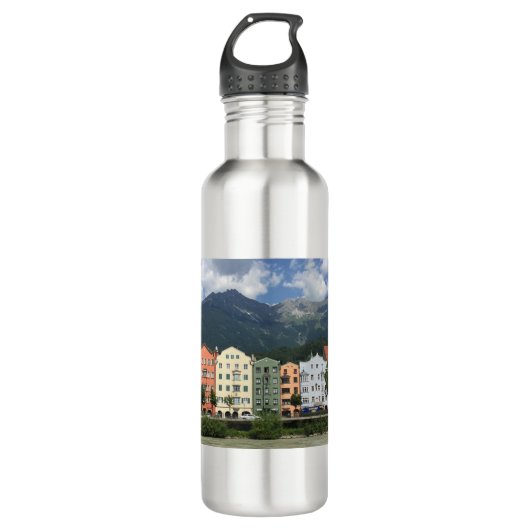 Innsbrucker Österreichs Stadt in Tirol Edelstahlflasche (Vorderseite)