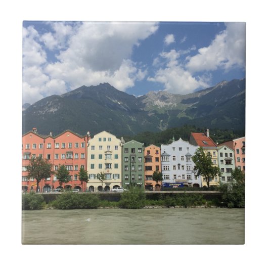 Innsbrucker Österreichs Stadt in Tirol Fliese (Vorderseite)