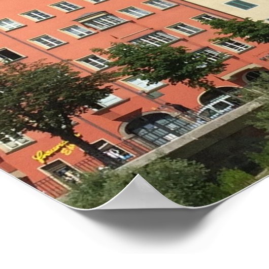 Innsbrucker Österreichs Stadt in Tirol Poster (Ecke)