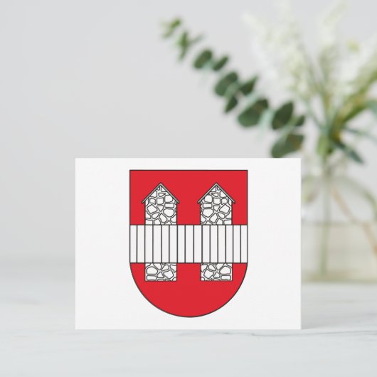 Innsbrucker Wappen Postkarte (Stehend Vorderseite)