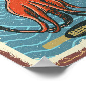 Innsmouth Bait und Tackle Fischen Lovecraft Poster (Ecke)
