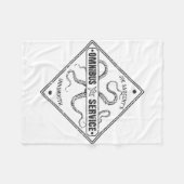 Innsmouth Bus Service Joe Sargent Fleecedecke (Vorderseite (Horizontal))