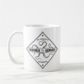 Innsmouth Bus Service Joe Sargent Kaffeetasse (Links)