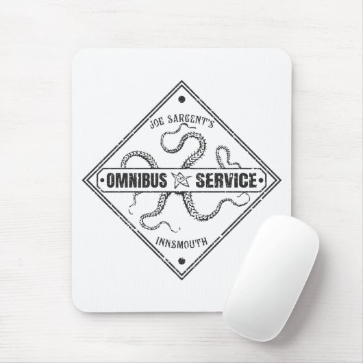 Innsmouth Bus Service Joe Sargent Mousepad (Mit Mouse)