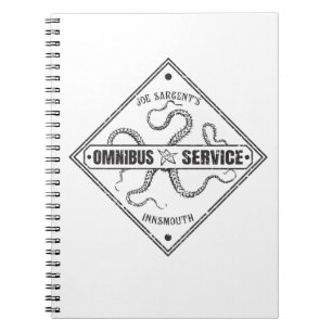 Innsmouth Bus Service Joe Sargent Notizblock