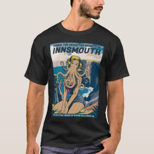 Innsmouth Button-up Cthulhu Reiseplaner Lovecraft T-Shirt