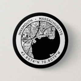 Innsmouth City Map Lovecraft Button