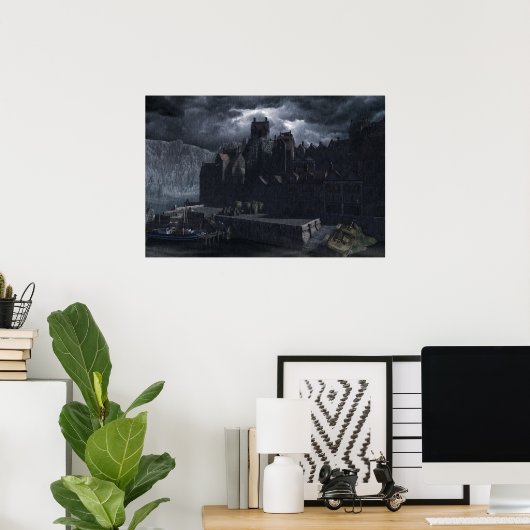 Innsmouth Harbour Poster (Heimbüro)