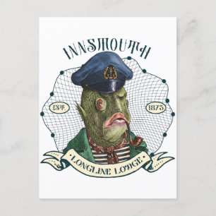Innsmouth Longline Lodge — Der Captain Feiertagspostkarte